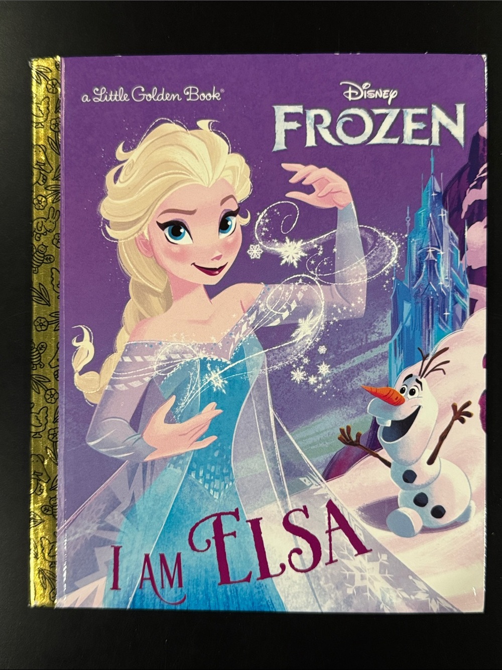 Disney’s Frozen: I Am Elsa - A Hardcover Little Golden Book